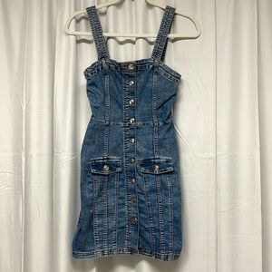 H&M denim jean dress